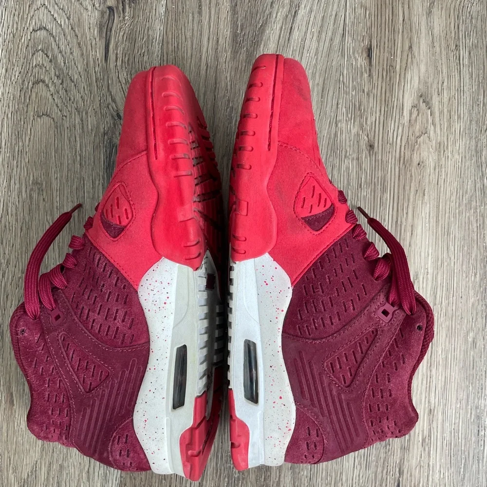 Men Size 9 Nike Air Trainer 3 Le Team Red Team Red-University Red-White Shoes